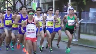 高島平ロードレース大会20km 神野大地川内優輝対決 20181021 [upl. by Akimaj]