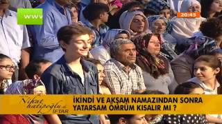 İkindi ve Akşam Namazından Sonra Yatılır Mı [upl. by Galatea]