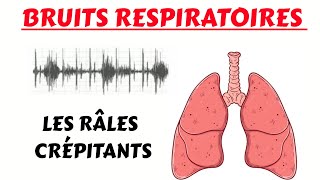 Les RÂLES CRÉPITANTS  bruits respiratoires [upl. by Trinia]