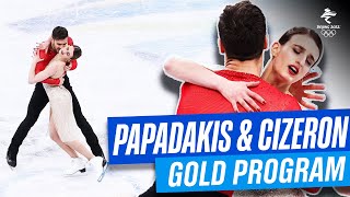 Stunning gold performance by Papadakis amp Cizeron ⛸ [upl. by Gove319]