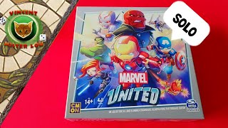 Une partie de Marvel United en solo [upl. by Aritak174]