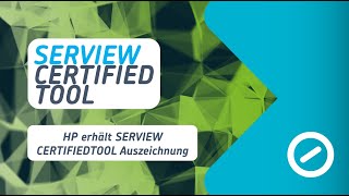 SERVIEW CertifiedTool Auszeichnung für HP [upl. by Layod5]