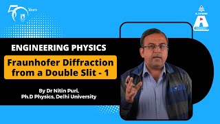 Fraunhofer Diffraction from a Double Slit  1  Engineering Physics  S Chand Academy [upl. by Norrej718]