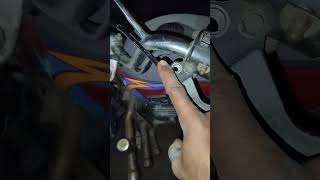 motorcycle clutch lever setting upbike clutch chorty jhatka q marti ha [upl. by Maure]