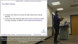 Lecture 6 Modelling Volatility and Economic Forecasting [upl. by Pernell266]