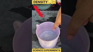 density experiment  science experiments experiment science physics [upl. by Polito690]