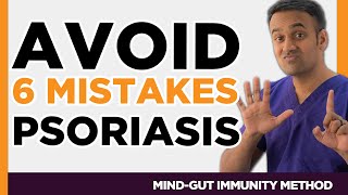 Avoid 6 Mistakes Psoriasis Psoriatic Arthritis SIBO IMO Candida Leaky Gut Histamine Food [upl. by Jerri82]