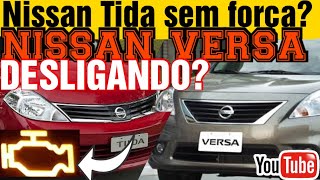 Nissan Tida 16 16V fraco Versa desligando como resolver [upl. by Olympias277]