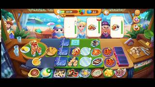 Cooking City Game Barcelona Spanish Seafood Restaurant Level 2129 [upl. by Eisse]