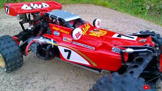 RC  Tamiya HotShot 1st Run [upl. by Enoyrt]