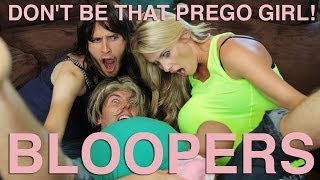 Dont Be That Prego Girl BLOOPERS [upl. by Nnyl52]