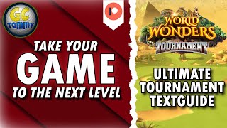 Get an advantage Ultimate Tourney guides Exp amp Mas  World Wonders Tournament Golf Clash [upl. by Lennahs]