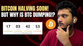 🚨 Bitcoin dumps before the halving  BUT WHY  Crypto market UPDATE [upl. by Callery]