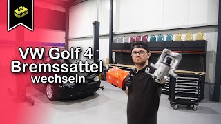 Golf 4 Bremssattel Hinten wechseln  Change the Golf 4 rear brake caliper  Vitjawolf  HD [upl. by Hamlin]