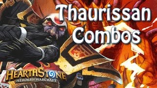 Hearthstone  Emperor Thaurissan Combos single Thaurissan trigger [upl. by Ribaudo]