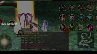 Iruna Online Magic Blade Enchanter vs Mega with Physical set [upl. by Annohsak]