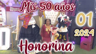 🍷🎂 Mis 50 Años Honorina Mendoza Contras 2024  DVD 01 [upl. by Vivian]