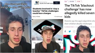 The dumbest tiktok trends to ever exist [upl. by Ydnih]