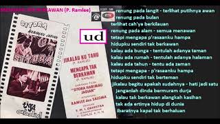 P Ramlee amp Saloma dgn EMI Orkestra dbp P Ramlee AMN  Mengapa Tak Berkawan P Ramlee  1965 [upl. by Ruella]