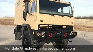 Stewart amp Stevenson M1079 2 12 Ton Camper Truck [upl. by Nosral]