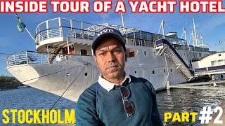 Explore STOCKHOLMS Yacht Hotel travel youtube stockholm sweden europe yacht india [upl. by Anitsirhc161]