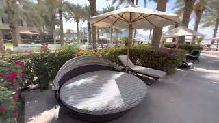 Dubai ThePalmJumeirah Fairmont The Palm Dubai  Pool and Beach Access  full hotel video tour [upl. by Naashom]