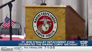 The St Bob OMalley Detachment 1436 celebrated Marine Corps Birthday [upl. by Hellman909]