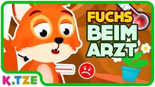 Der Fuchs ist krank 🦊 Tierarzt Spiel für Kleinkinder [upl. by Analahs719]