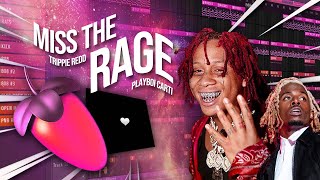 Trippie Redd  Miss The Rage ft Playboi Carti 100 ACCURATE REMAKE prod Shawty Beats [upl. by Cassell464]