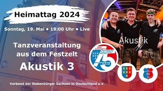 Akustik 3  Heimattag der Siebenbürger Sachsen 2024  Dinkelsbühl [upl. by Eiramnna]