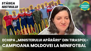 Echipa „ministerului apărării” din Tiraspol  campioana Moldovei la minifotbal [upl. by Fleece]