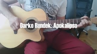 Apokalipso  akustična obrada instrumental tekst  akordi [upl. by Airemat]