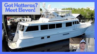 EP 29 Hatteras 74 Motor Yacht Tour 1999 [upl. by Nicky87]