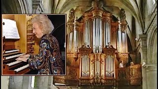 Eugène Gigout  TOCCATA IN B MINOR  Diane Bish at LaHavre Cathedral France [upl. by Esirehs]