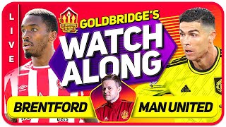 Brentford vs Manchester United LIVE Stream Watchalong with Mark Goldbridge [upl. by Tacy749]