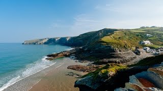 The Yellow Cottage  Luxury Self Catering in Trebarwith Strand Cornwall [upl. by Roee]