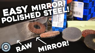 Easy Mirror Polish On Steel [upl. by Moser698]