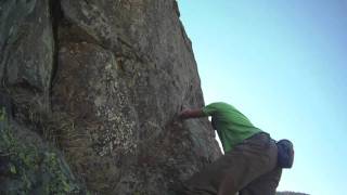 1st person free solo rock climb [upl. by Merilyn]