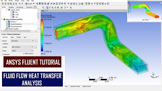 ✅ Ansys Fluent Tutorial For Beginners  Flow through Duct [upl. by Saucy197]