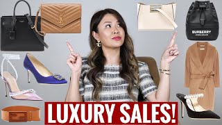 🚨 HUGE DESIGNER LUXURY SALE ALERT  YSL FENDI BURBERRY MANOLOS amp more  Mel in Melbourne [upl. by Meijer]