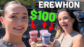 We Try Erewhon Worlds most expensive grocery store [upl. by Nylyram]