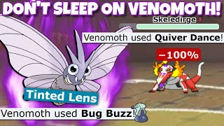 TINTED LENS VENOMOTH IS SURPRISINGLY GOOD POKEMON SCARLET AND VIOLET [upl. by Adriane]