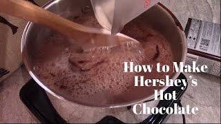 Hersheys Hot Cocoa  How to Make [upl. by Eiramlatsyrc476]