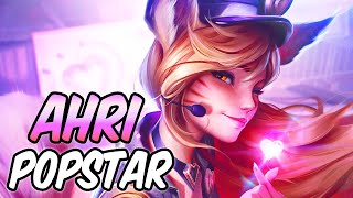 POPSTAR AHRI MID FULL AP GAMEPLAY  AHRI ASU REWORK  League of Legends [upl. by Esmond660]