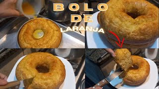 O MELHOR BOLO DE LARANJA COM CALDA PRA ACOMPANHAR UM CAFÃ‰ZINHO [upl. by Ecnatsnok]