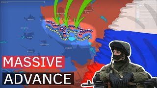 Massive Russian advance  The Fall of Avdiivka 5 February 2024 [upl. by Padraig795]