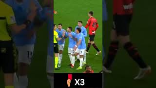 3 Red Cards in Second Half  funny funnyvideo football redcard [upl. by Ecineg57]