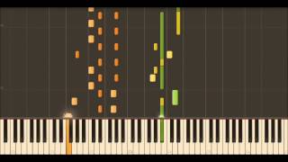 Yann Tiersen  Quimper 94 Synthesia Tutorial [upl. by Annelak]