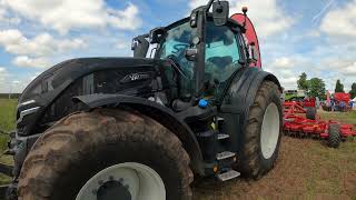 2024 Valtra Q305 Unlimited 74 Litre Diesel Tractor 305 HP Horsch Joker 6RT Cultivator [upl. by Latimore]