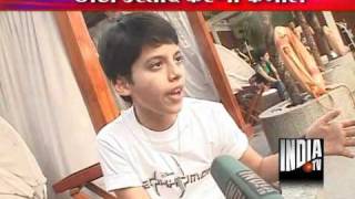 Exclusive Interview with Darsheel safary [upl. by Esor680]